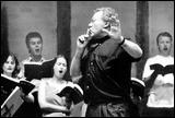 Peter Schreier: Probe / rehearsal Johannes-Passion, Ulrichshusen, 8/2001