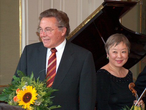 Peter Schreier, Yuuko Shiokawa, 26.06.2005  © M.H. Halberstadt